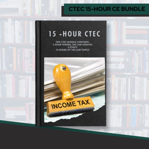 15 Hour- CTEC Continuing Education Bundle