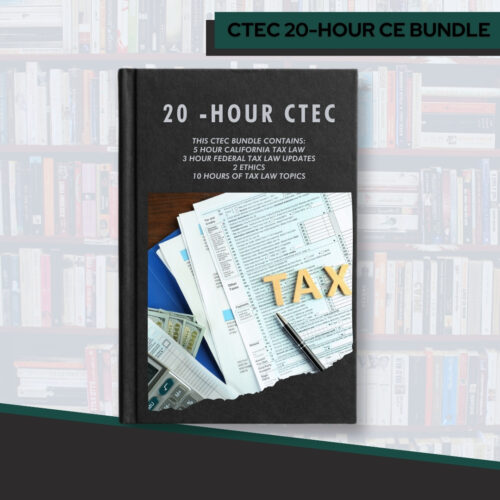 20 Hour- CTEC Continuing Education Bundle